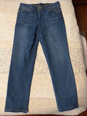 Democracy Classic Medium Blue Straight-Leg Jeans
